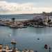 Estremit del molo che  caratterizzata anche dal bianco edificio del Barion Sporting Club: il pi antico circolo nautico della citt